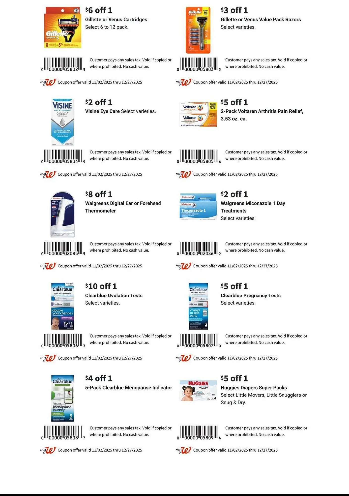 Weekly ad Walgreens weekly ad from November 2 to November 29 2025 - Page 8