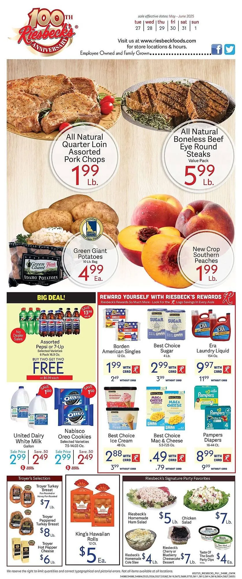 Riesbeck Weekly Ad - 1