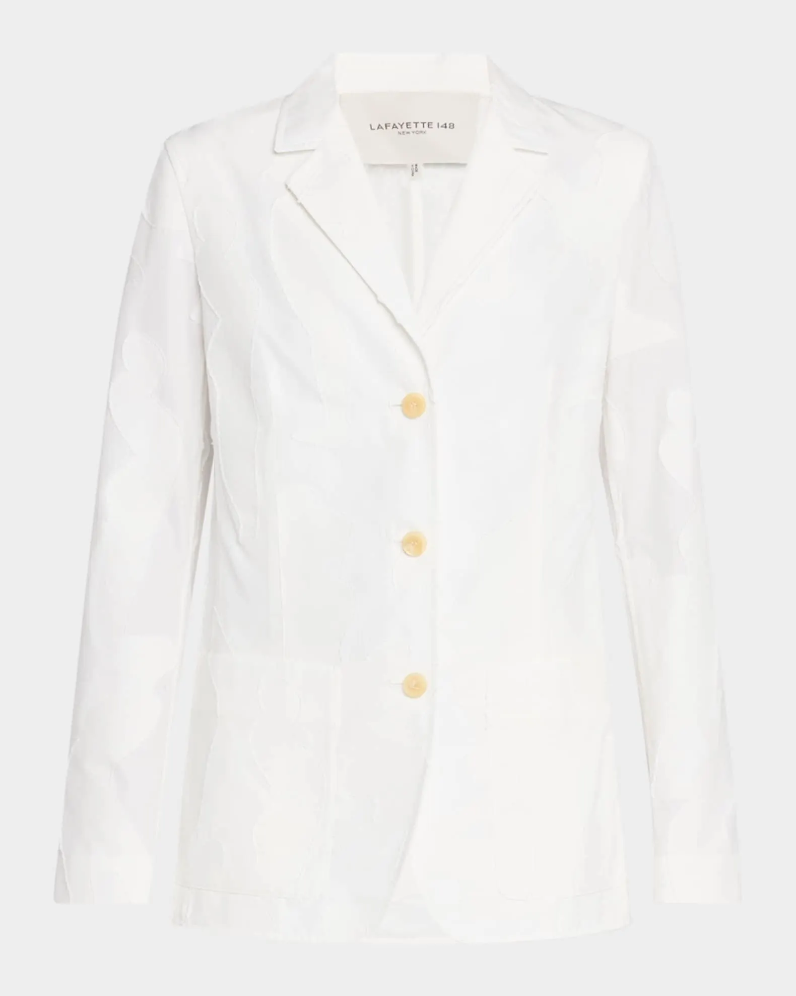 Single-Breasted Fil Coupe Blazer