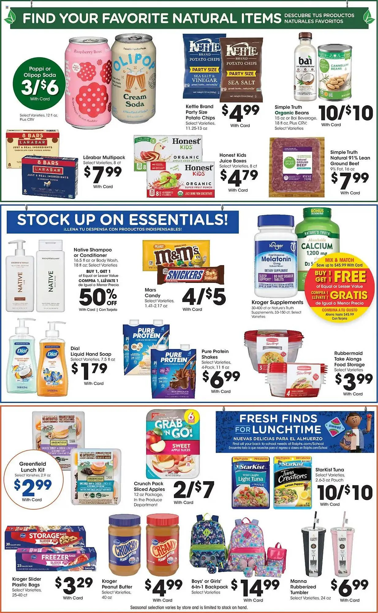 Weekly ad Ralphs Weekly Ad from July 23 to July 30 2025 - Page 8