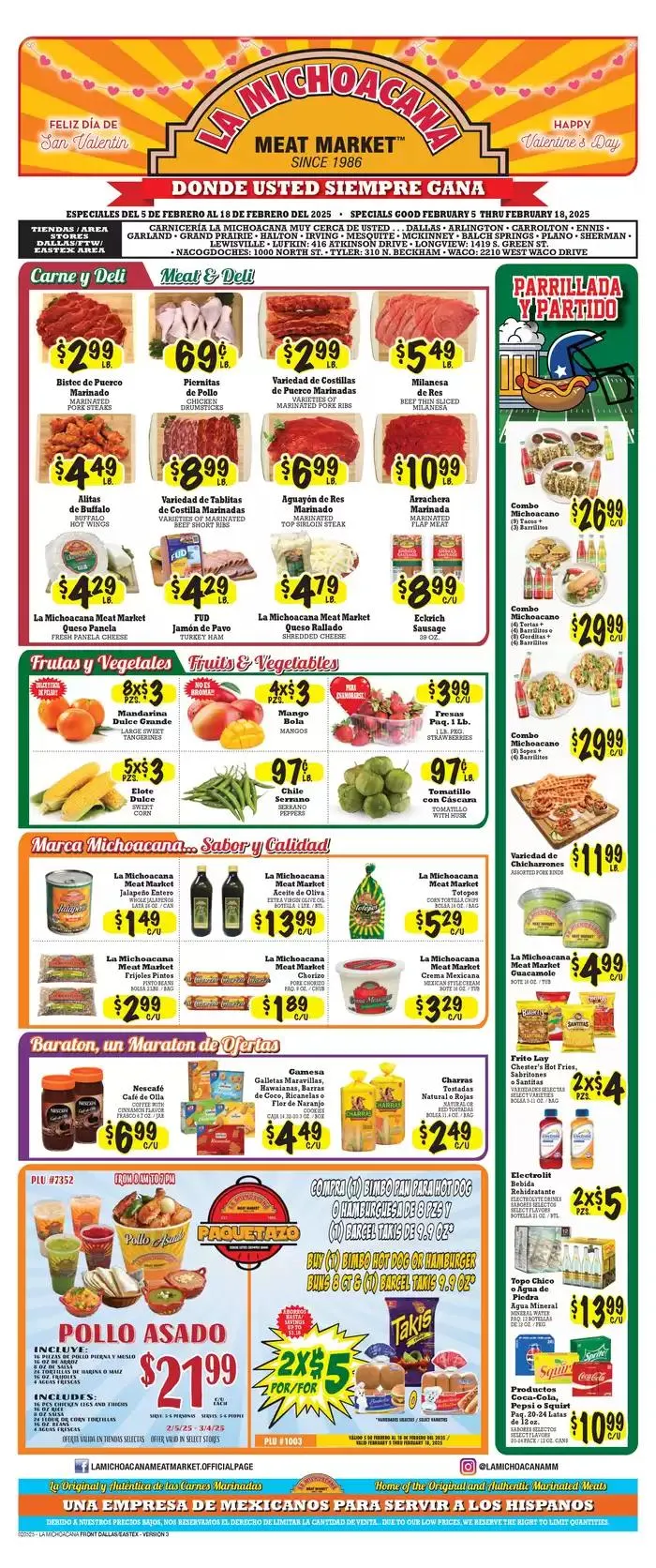 Weekly ad Save now with our deals from February 5 to February 19 2025 - Page 1