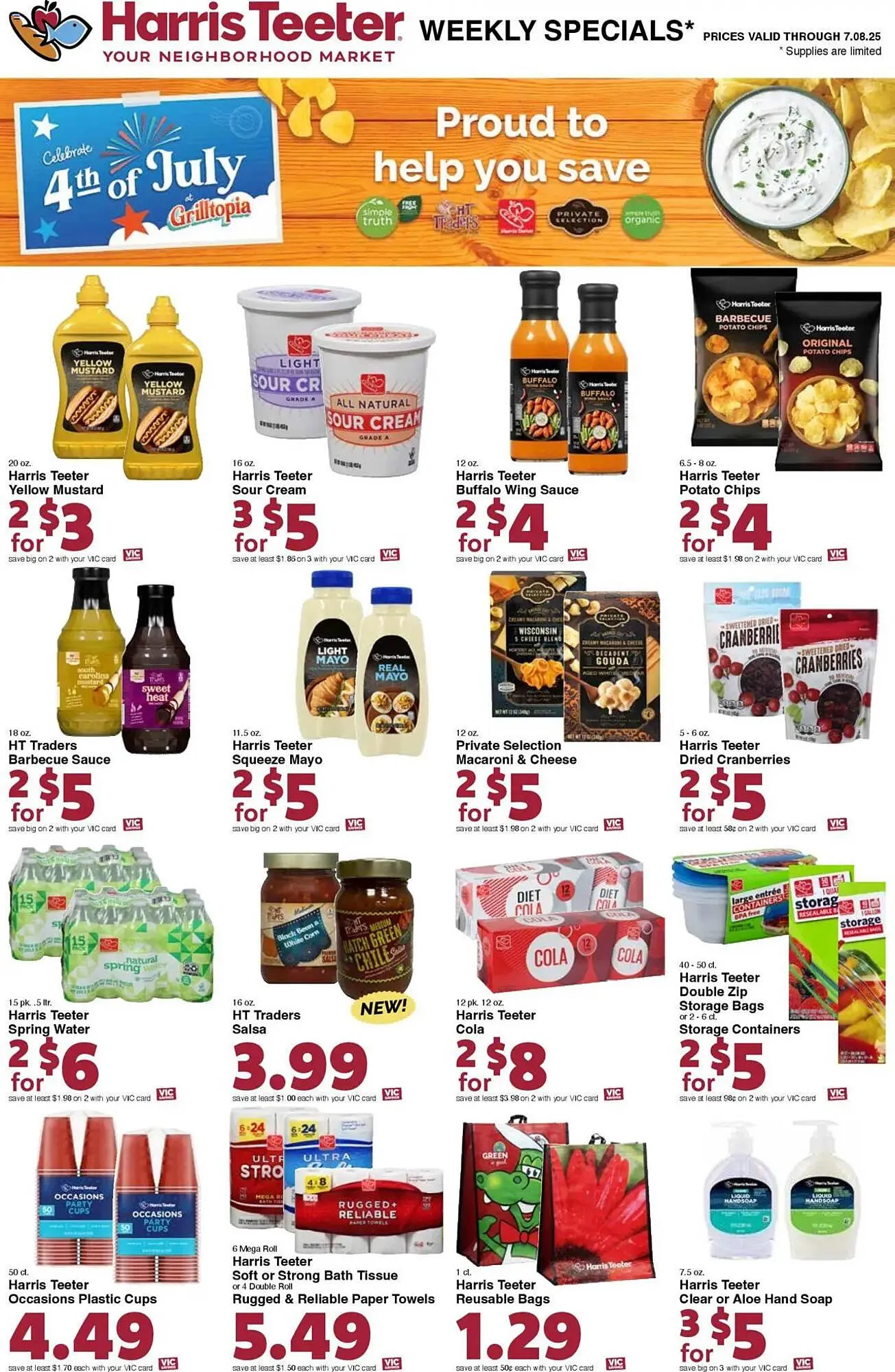 Catálogo de Harris Teeter Weekly Ad 2 de julio al 9 de julio 2025 - Página 17
