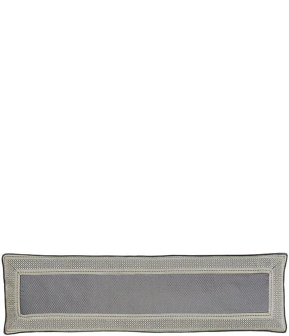 Excelsior Diamond Embossed Satin Reversible Bolster Pillow