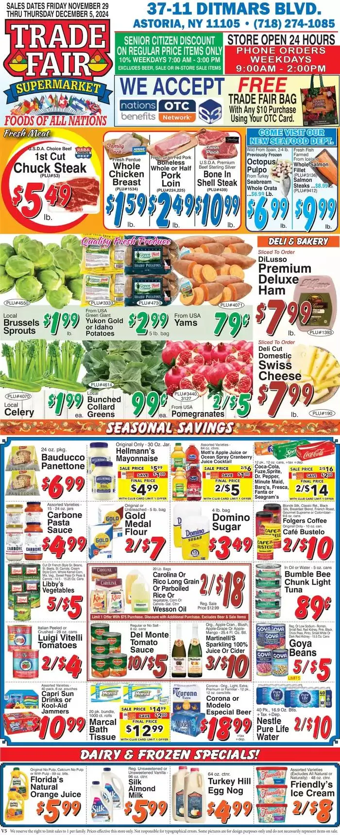 Weekly ad Our best deals for you from November 29 to December 13 2024 - Page 1