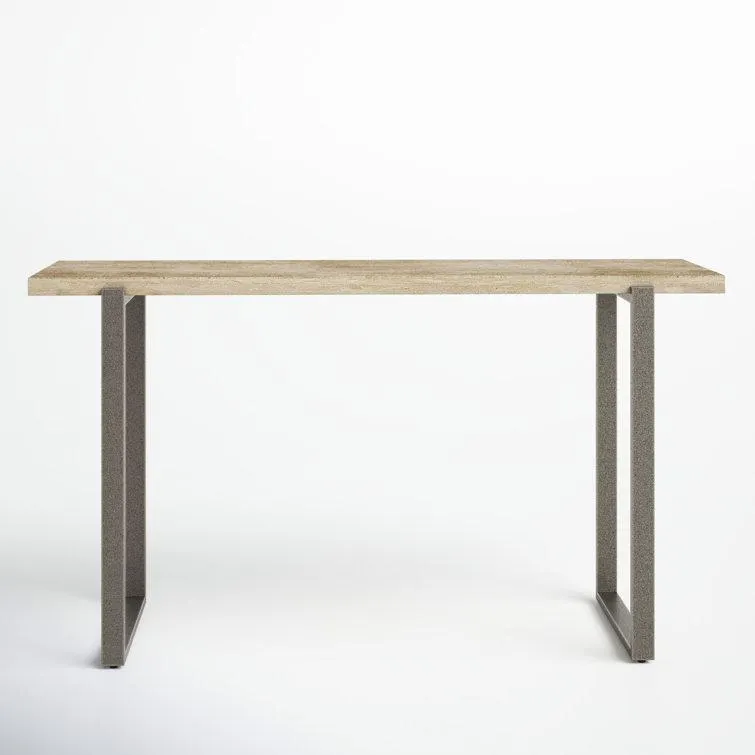 Clairmont 54'' Stone Console Table