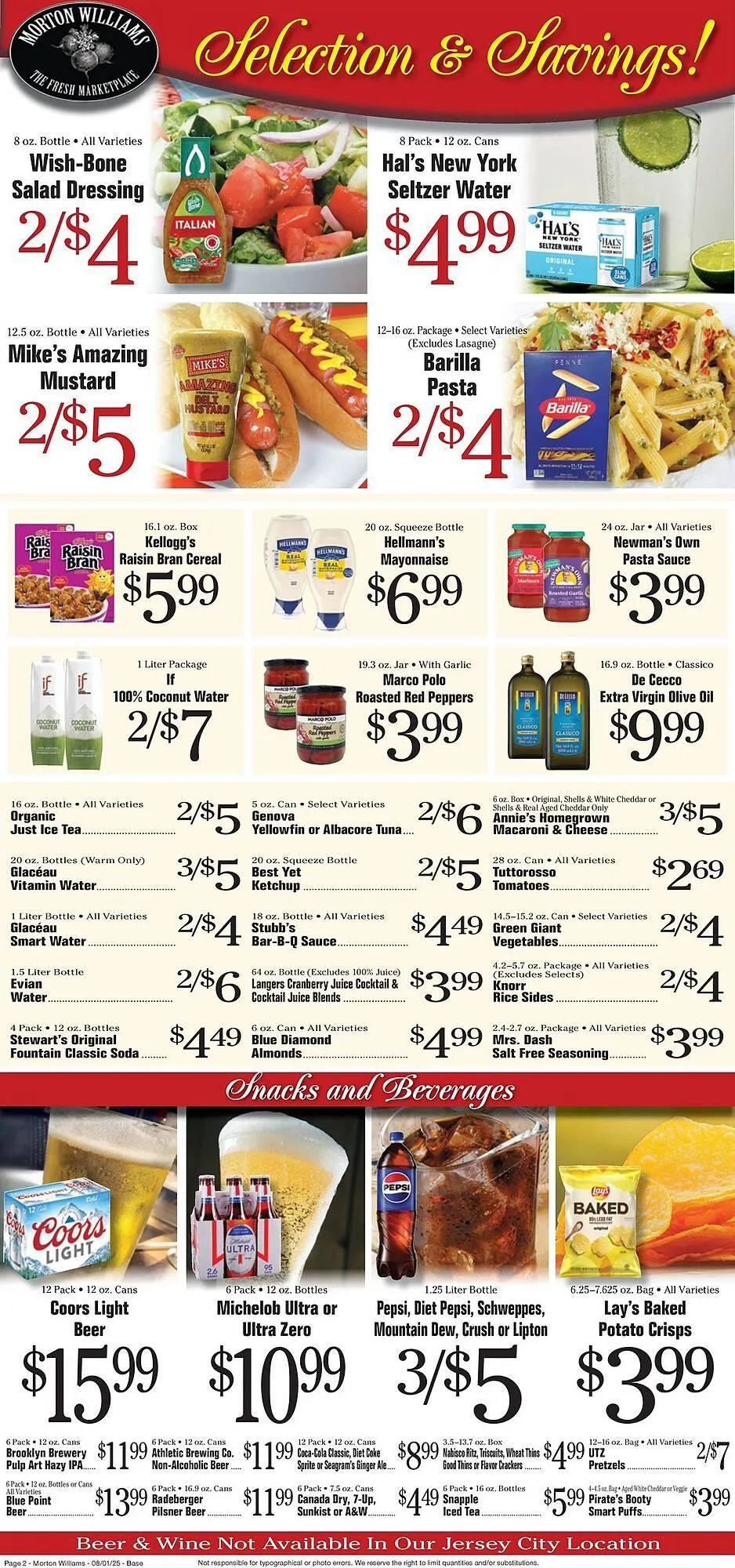 Weekly ad Morton Williams Weekly Ad from August 1 to August 7 2025 - Page 2