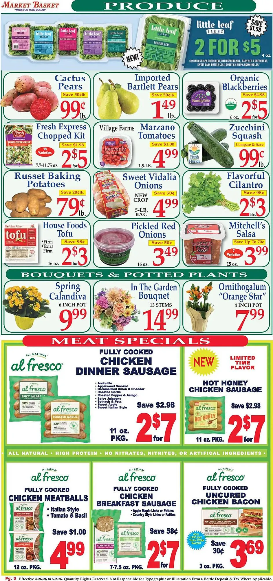 Weekly ad Market Basket weekly ad from April 26 to May 2 2026 - Page 2