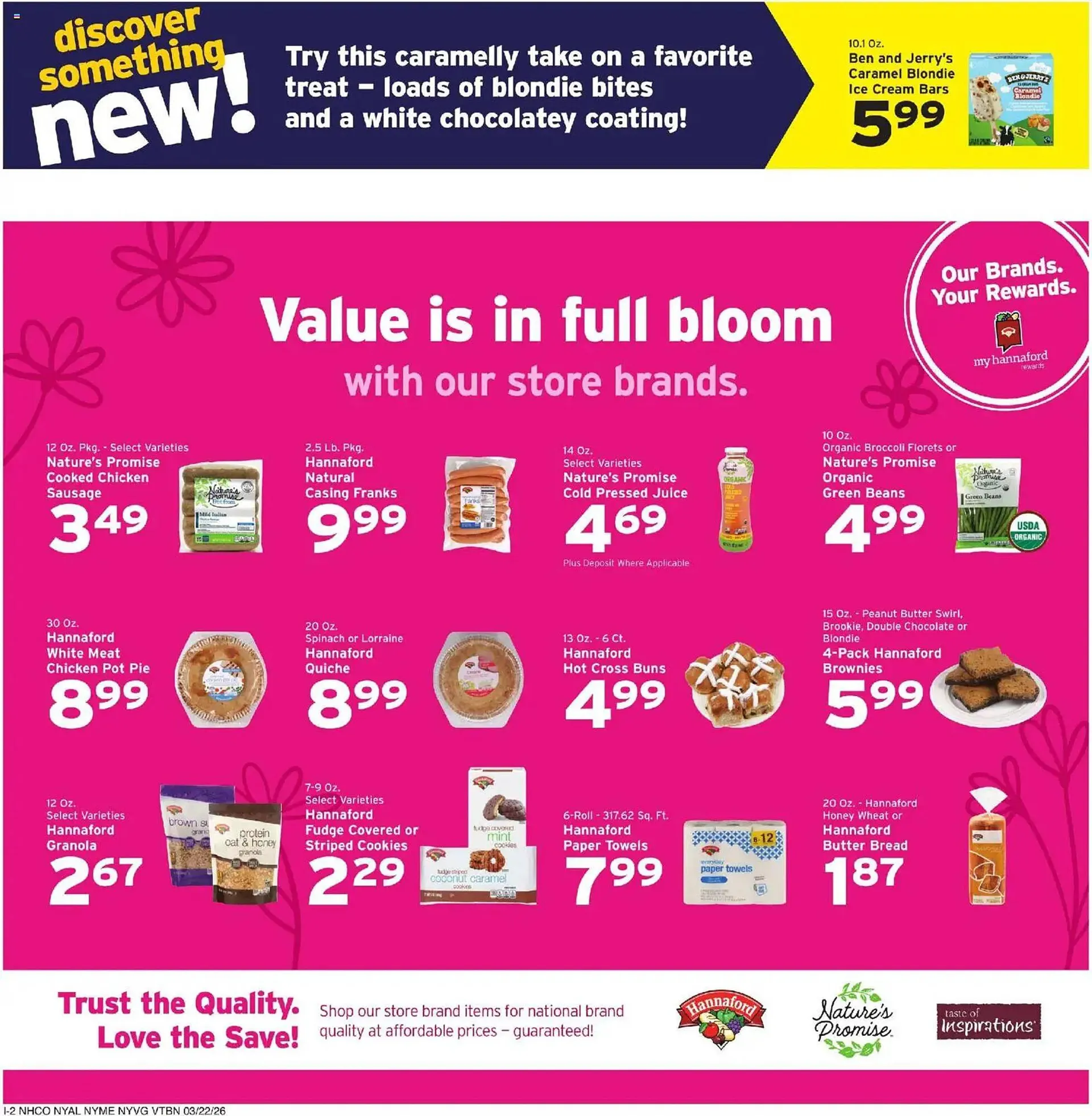 Weekly ad Hannaford flyer from March 22 to March 28 2026 - Page 10