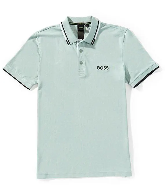 BOSS Performance Stretch Paddy Pro Short Sleeve Polo Shirt