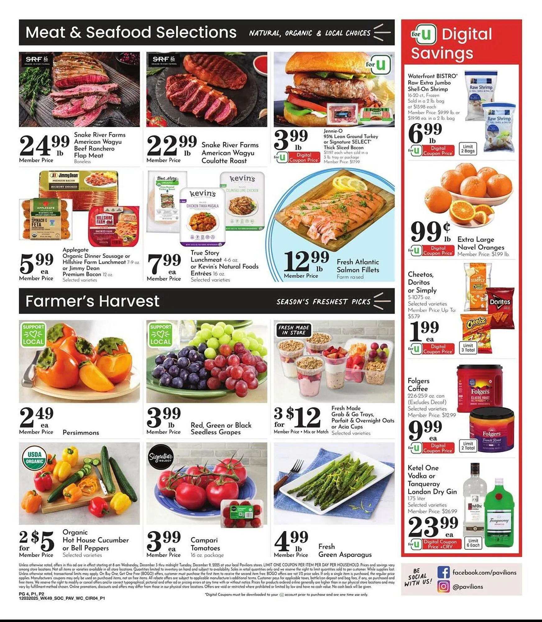 Weekly ad Pavilions weekly ad from December 3 to December 9 2025 - Page 4
