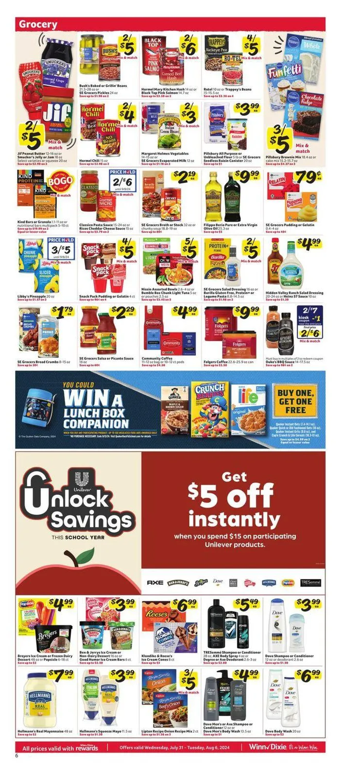 Weekly ad Savings That Sizzle from July 31 to August 6 2024 - Page 10