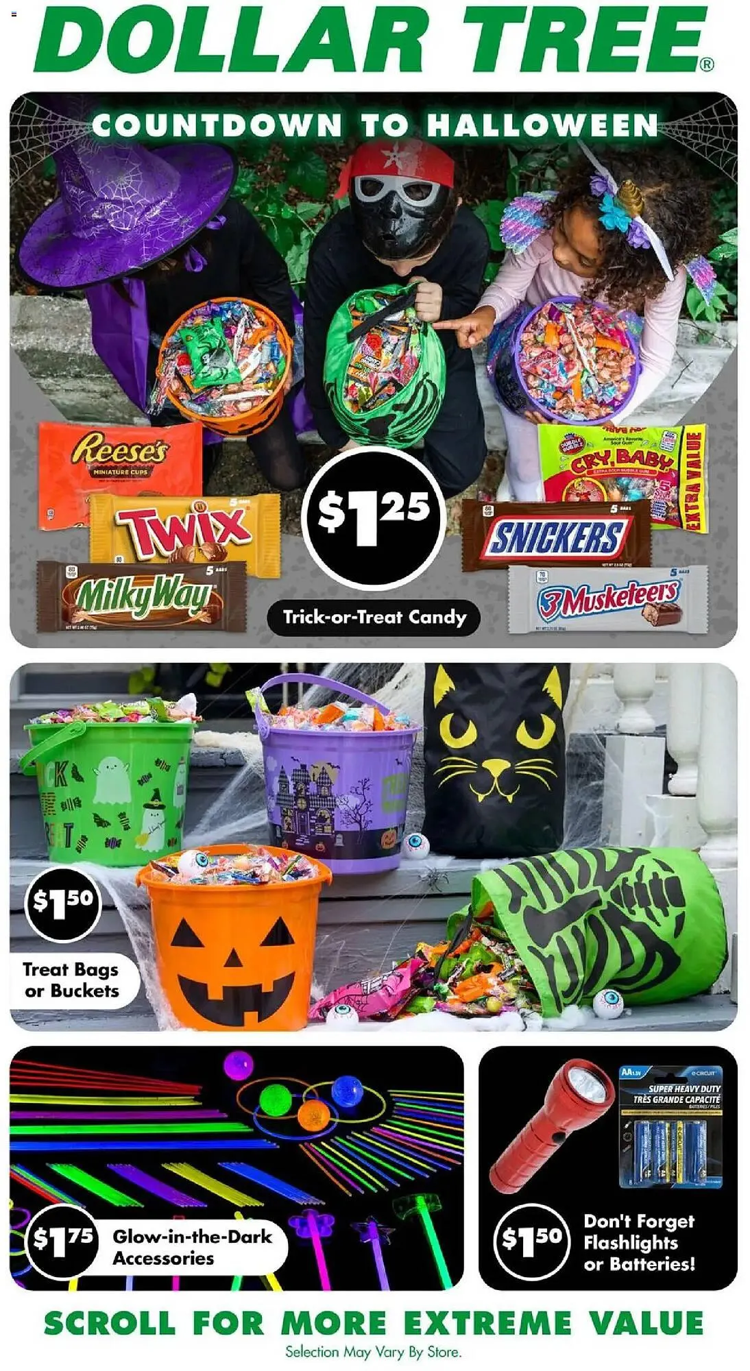 Weekly ad Dollar Tree weekly ad from October 12 to October 31 2025 - Page 1