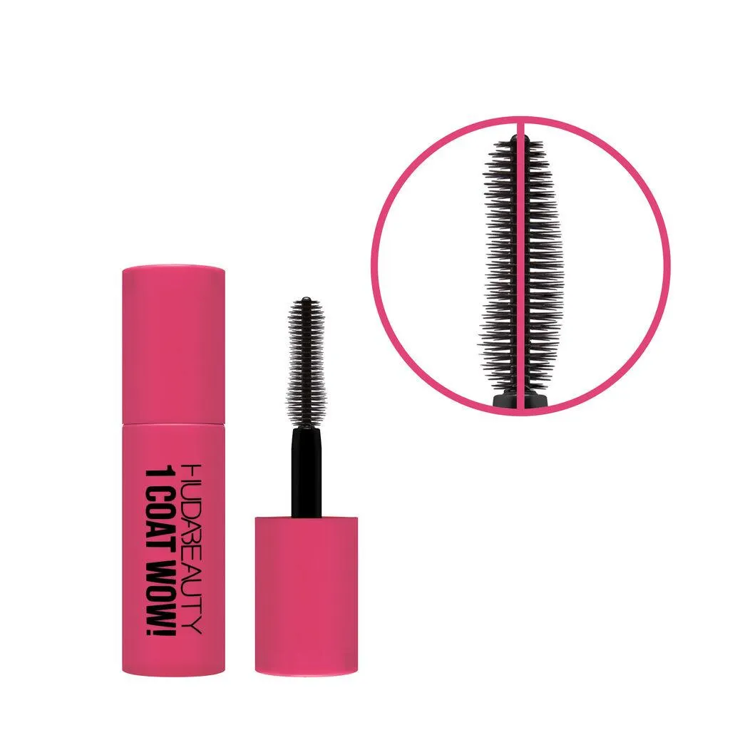 Huda Beauty 1 Coat WOW! Extra Volumizing and Lifting Mascara Mini