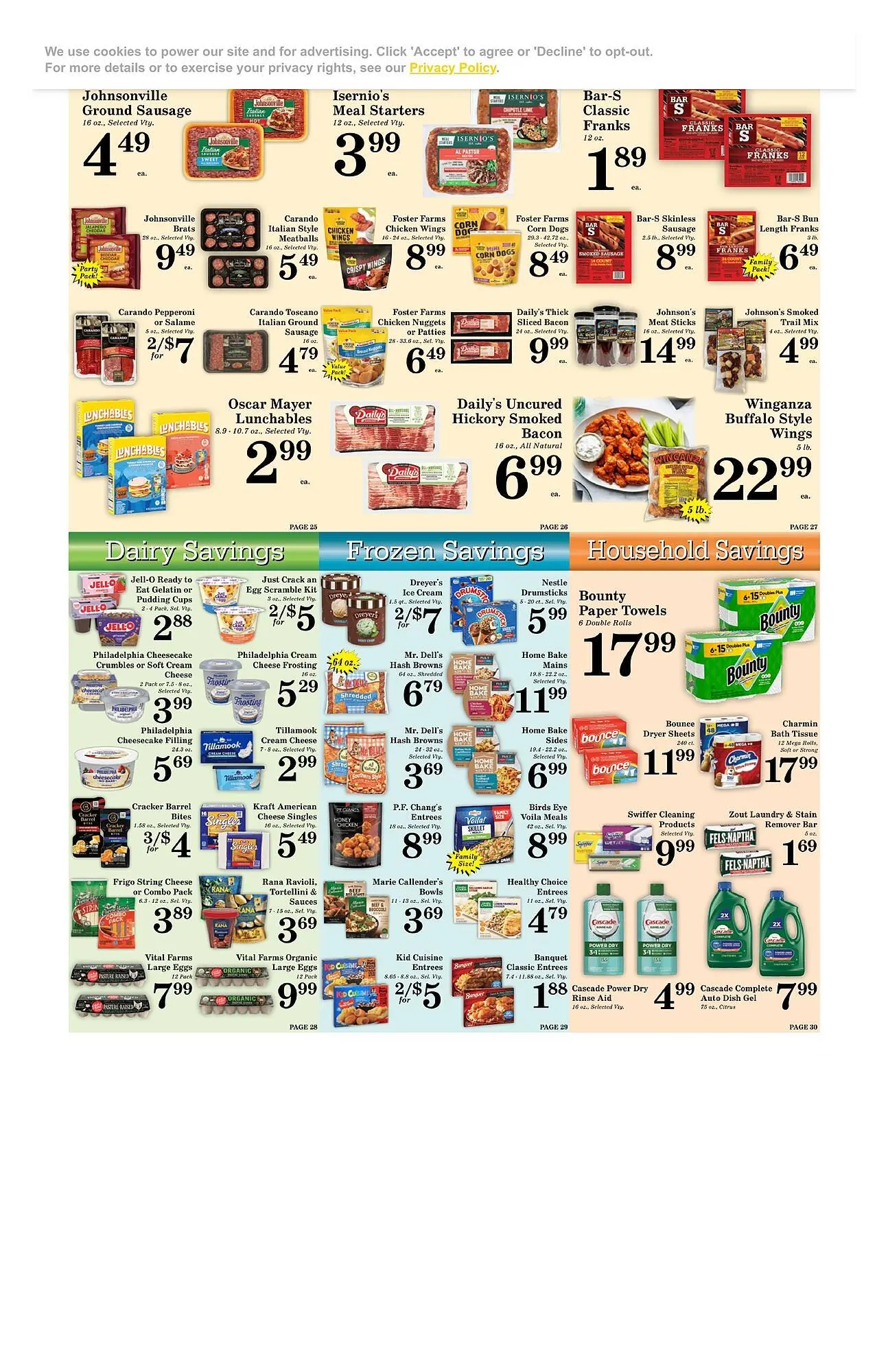 Weekly promotion Harvest Foods weekly ad spanning from April 18 to April 21 2026 - Page 5 for Catalogue 365
