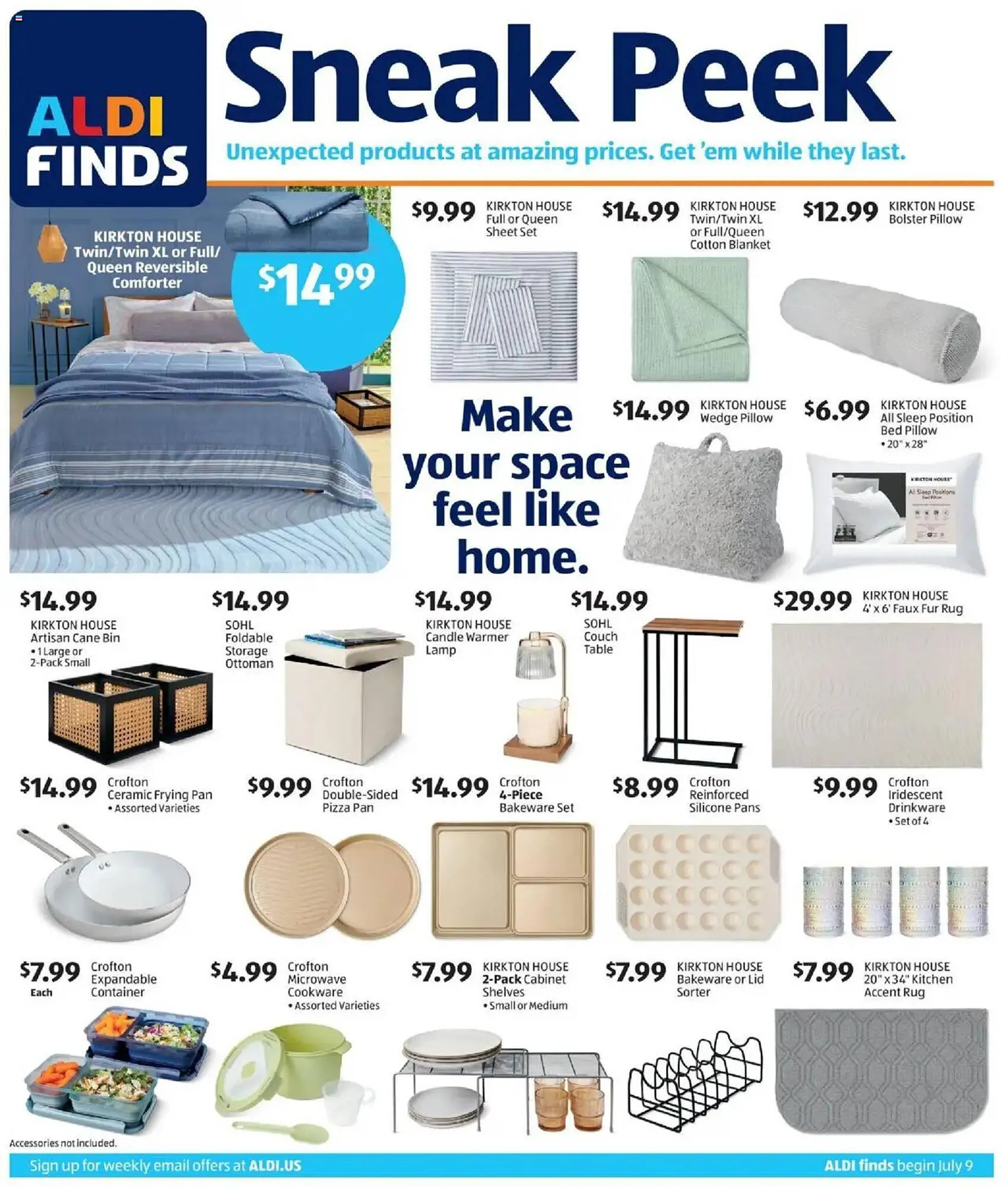 Weekly ad Aldi Weekly Ad from July 9 to July 16 2025 - Page 1