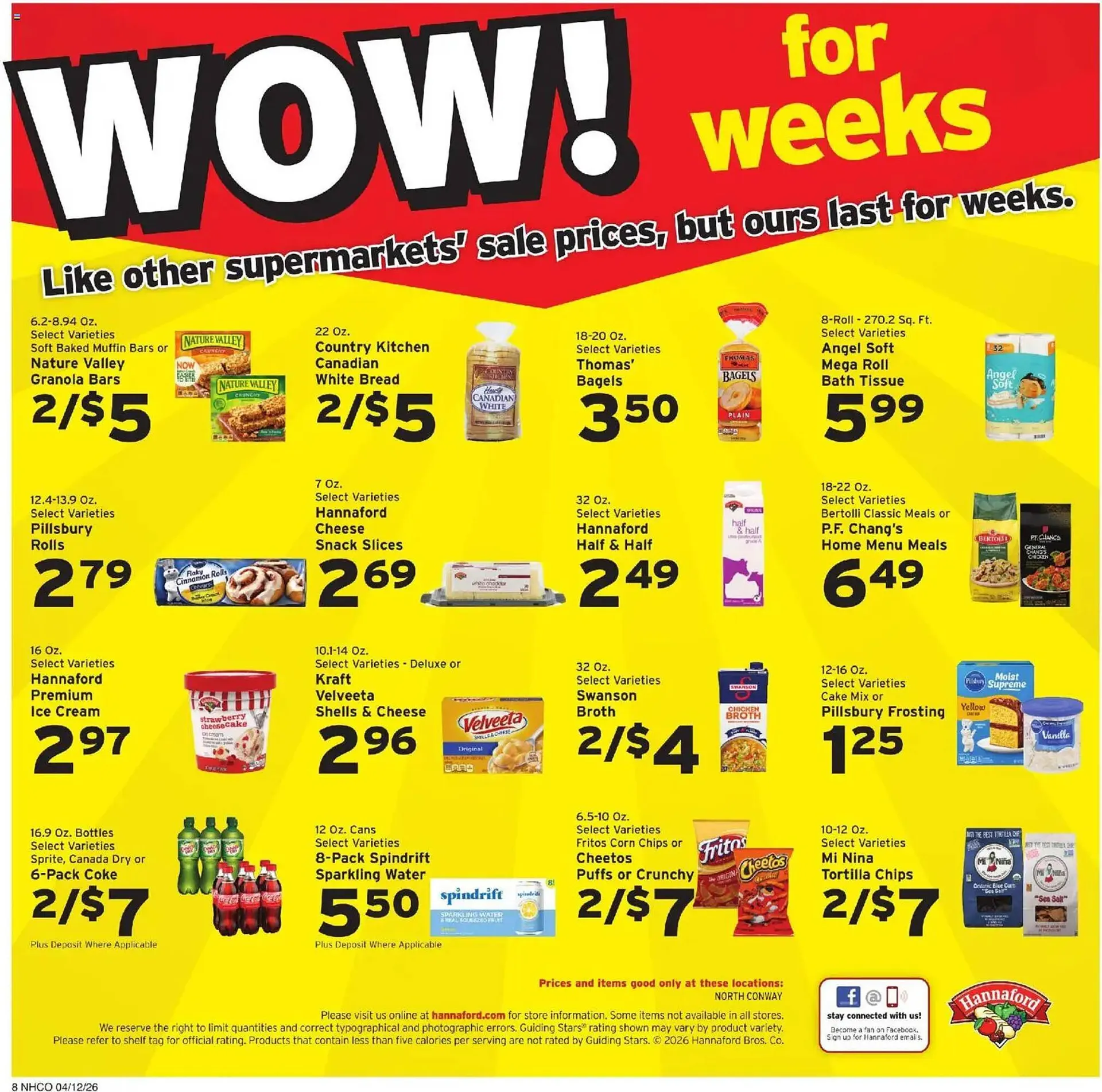 Weekly ad Hannaford flyer from April 12 to April 19 2026 - Page 8