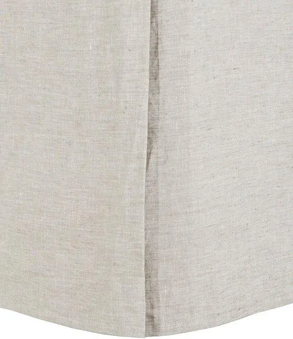 Heirloom Distressed Linen Bed Skirt