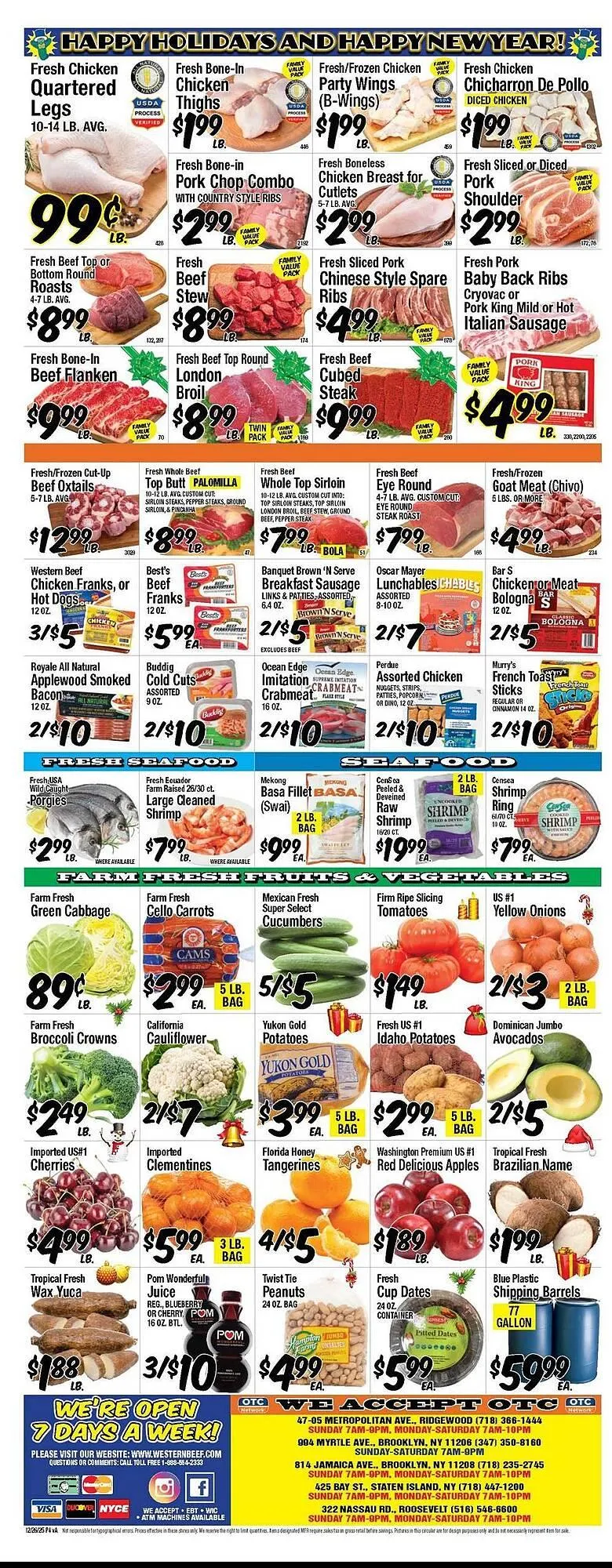 Weekly ad Western Beef circular from December 25 to December 31 2025 - Page 3