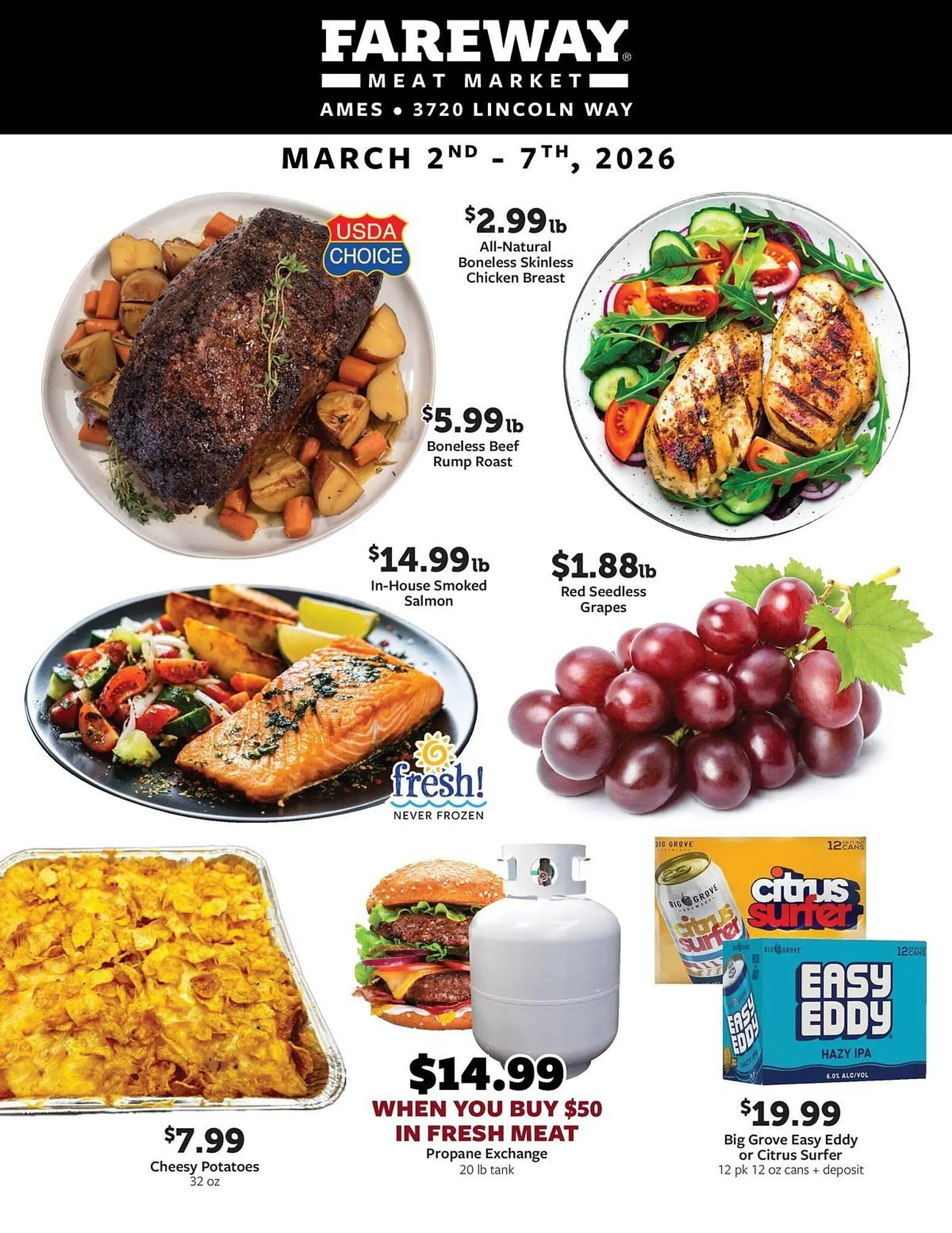 Weekly ad Fareway weekly ad from March 2 to March 7 2026 - Page 1