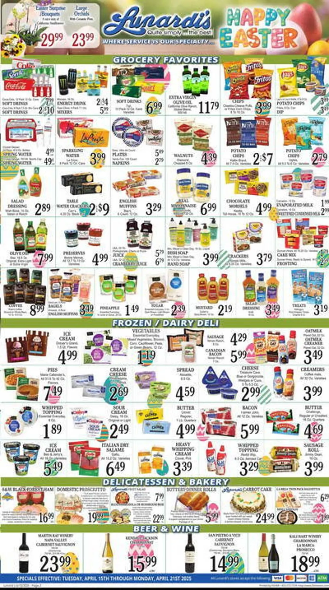 Weekly ad Lunardis Weekly Ad from April 15 to April 21 2025 - Page 2