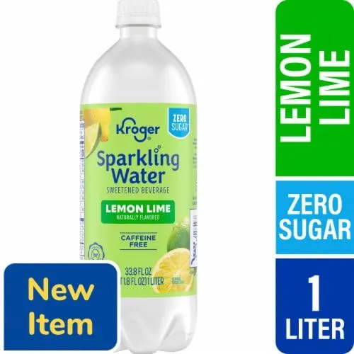 Kroger® Zero Sugar Lemon Lime Sparkling Water
