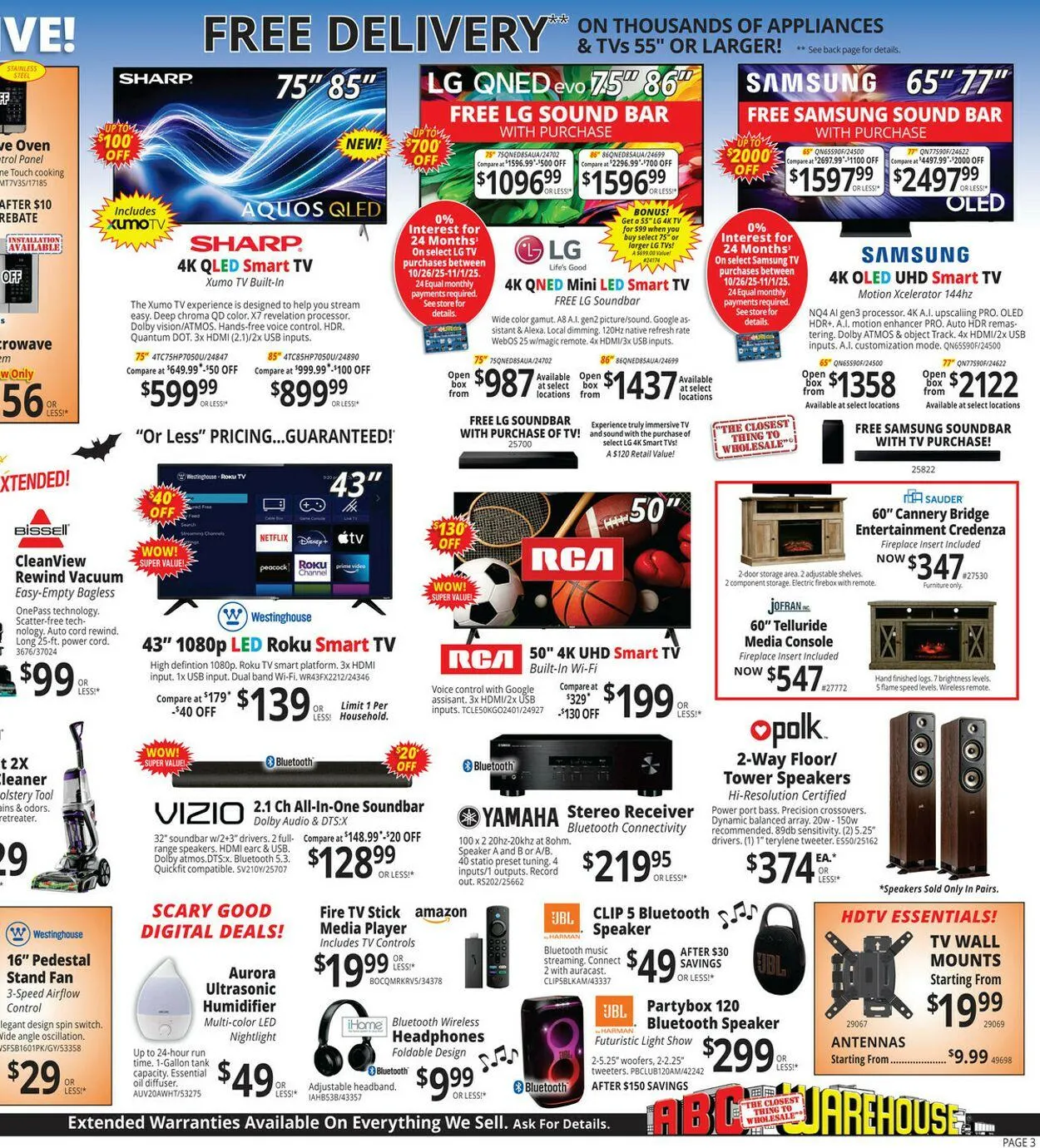 Weekly ad ABC Warehouse Current weekly ad from October 26 to November 1 2025 - Page 3