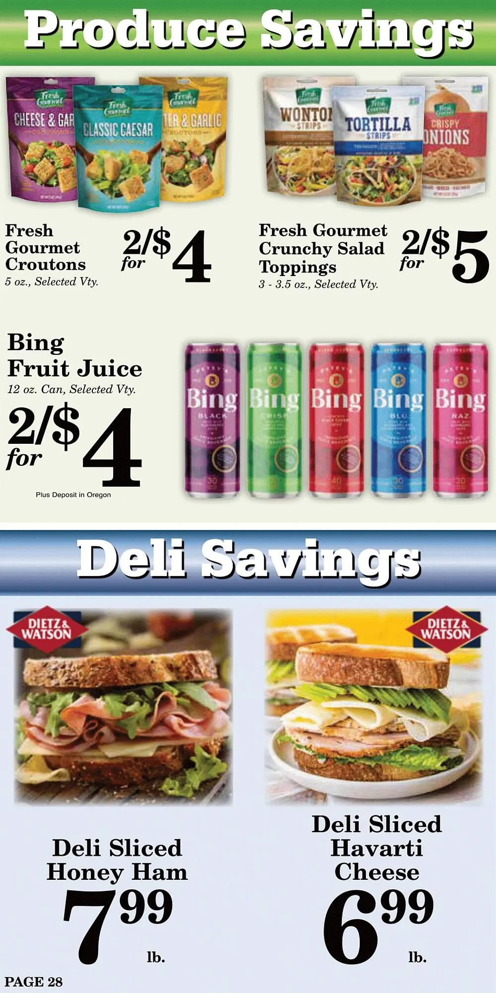 Weekly ad Harvest Foods ad from July 30 to September 2 2025 - Page 29