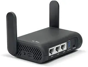 GL.iNet GL-A1300 Pocket VPN Travel Router - Portable Wi-Fi Router for Travel, Easy to Set up, Connect to Public & Hotel Wi-Fi login Page