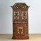 Swedish Painted Crown Cupboard, Dalarna, 1799