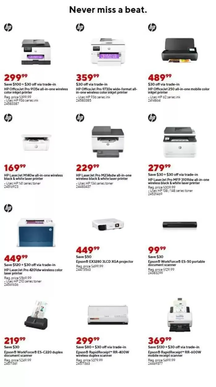 Weekly ad Staples flyer from March 30 to April 5 2025 - Page 9