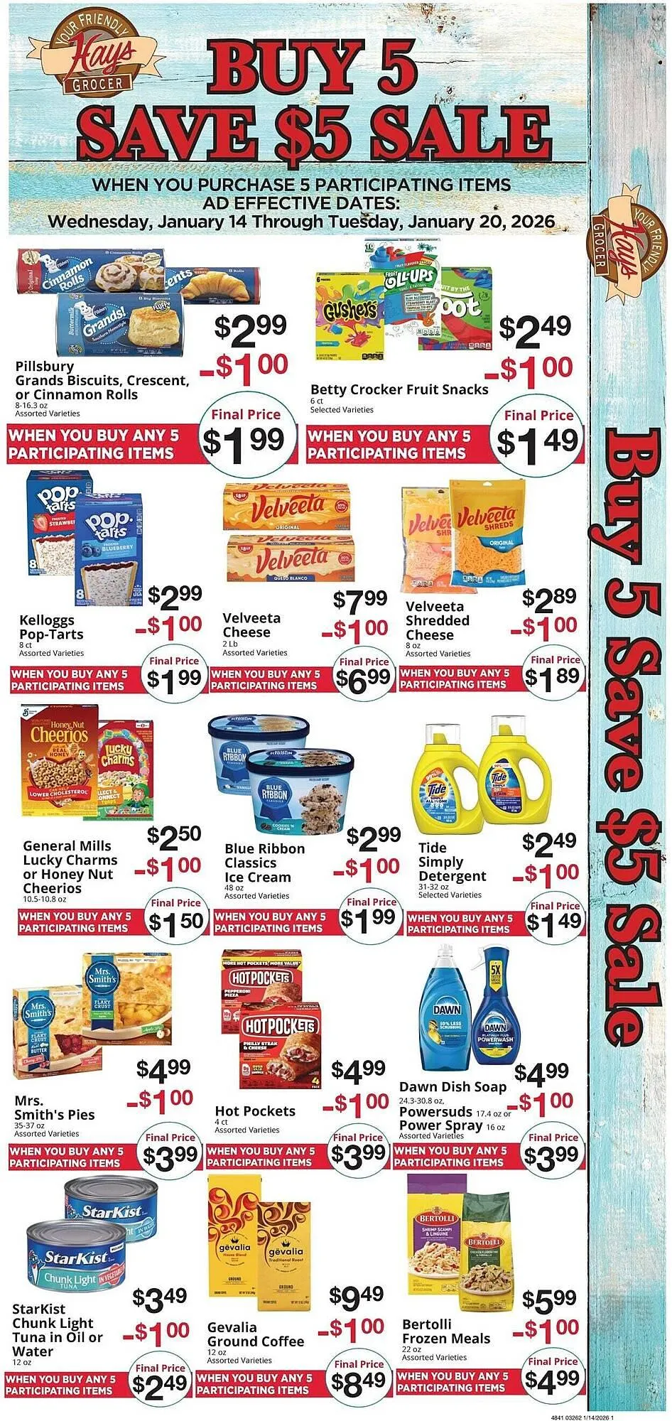 Weekly ad Hays Supermarket weekly ad from January 14 to January 20 2026 - Page 1