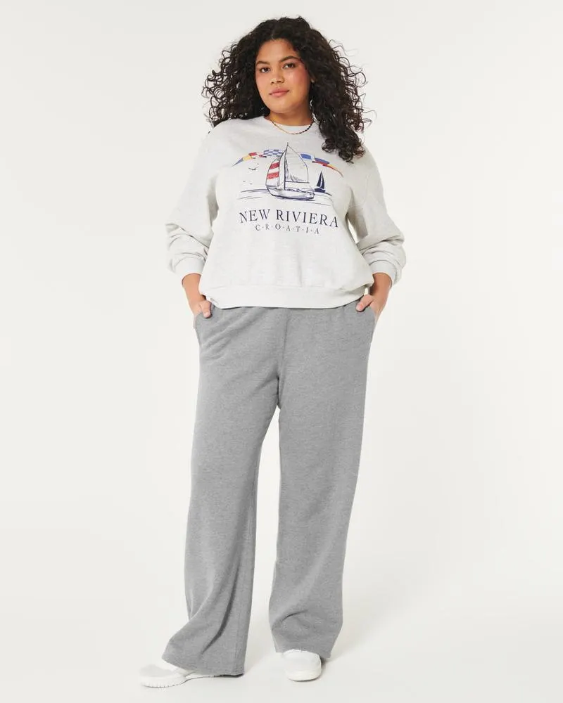 Feel Good Fleece Wide Leg Pants