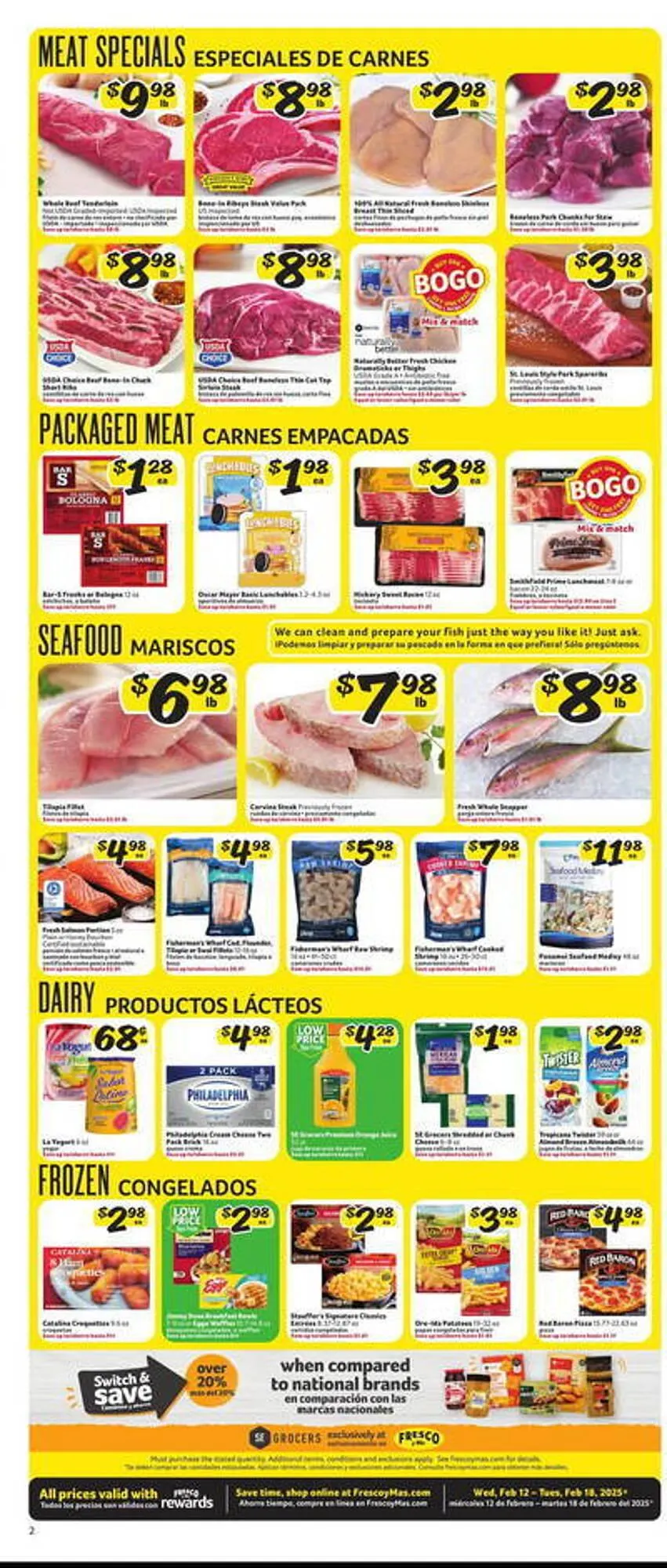 Weekly ad Fresco y Más Weekly Ad from February 12 to February 18 2025 - Page 4