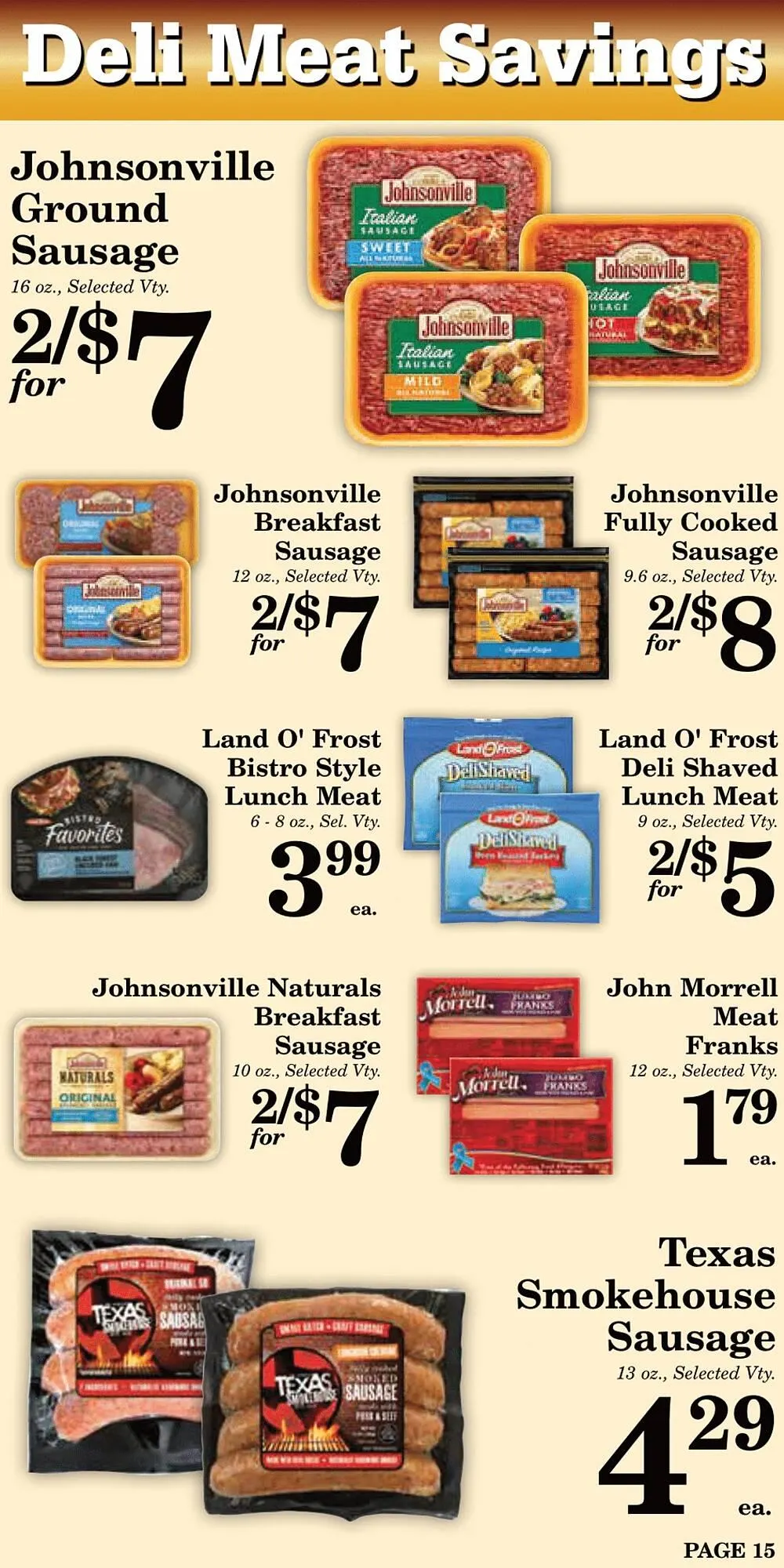 Weekly ad Harvest Foods ad from April 2 to April 29 2025 - Page 16