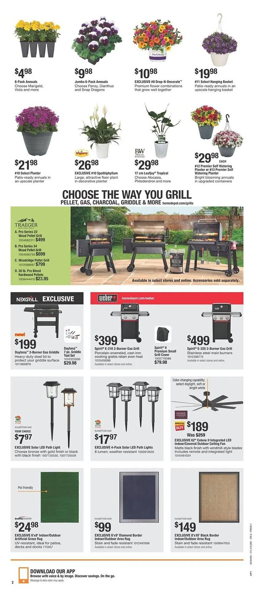 Catálogo de The Home Depot Weekly Ad 28 de abril al 3 de mayo 2025 - Página 2