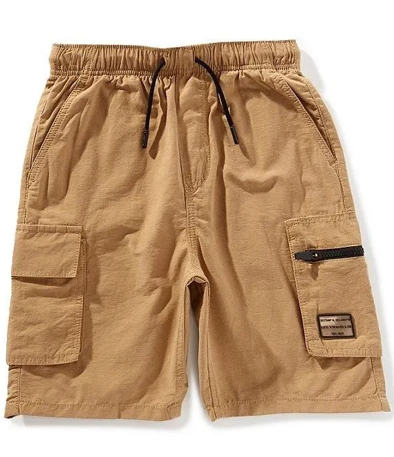 Levi's® Big Boys Parachute Peached Poplin Cargo Shorts