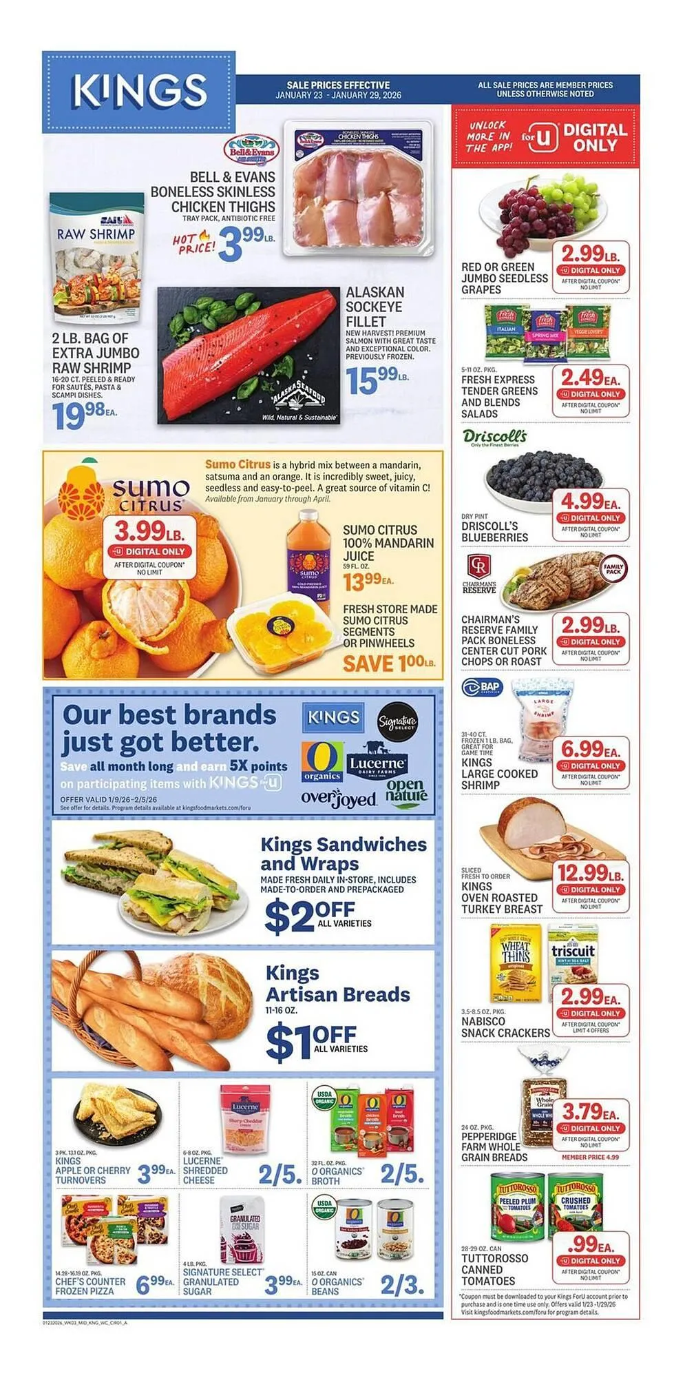 Kings Food Markets weekly ad - 1