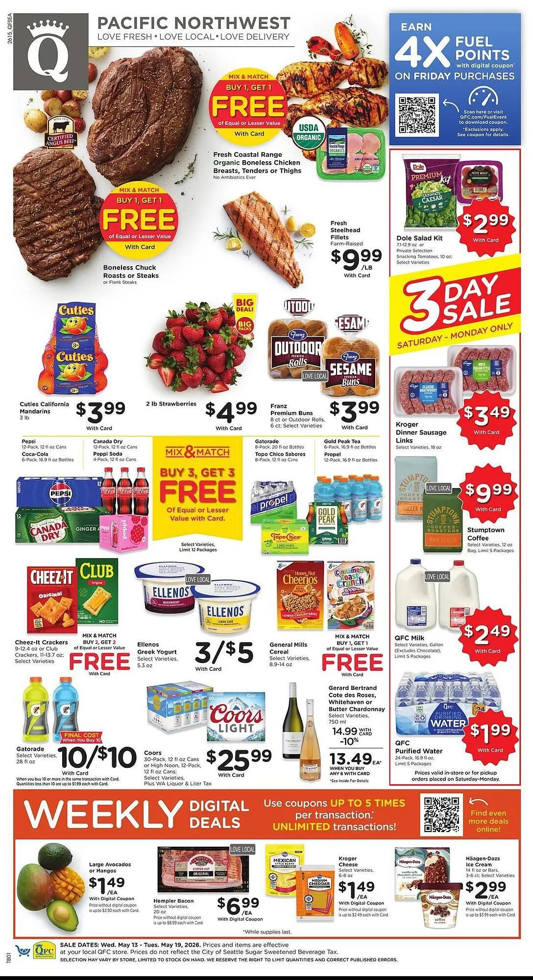 QFC weekly ad - 1