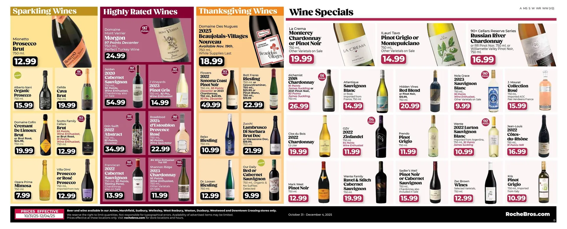 Weekly ad Roche Bros weekly ad from November 28 to December 4 2025 - Page 10