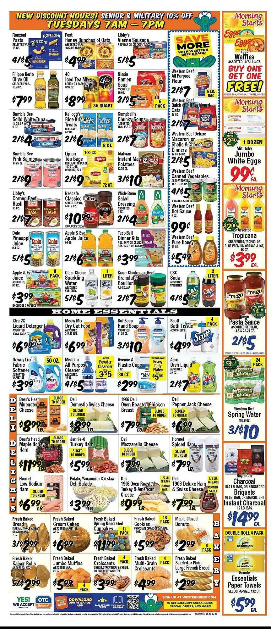 Weekly promotion Western Beef circular spanning from April 16 to April 22 2026 - Page 3 for Catalogue 365