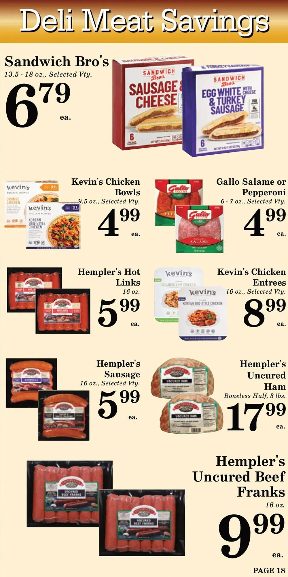 Weekly ad Harvest Foods weekly ad from December 3 to December 30 2025 - Page 19
