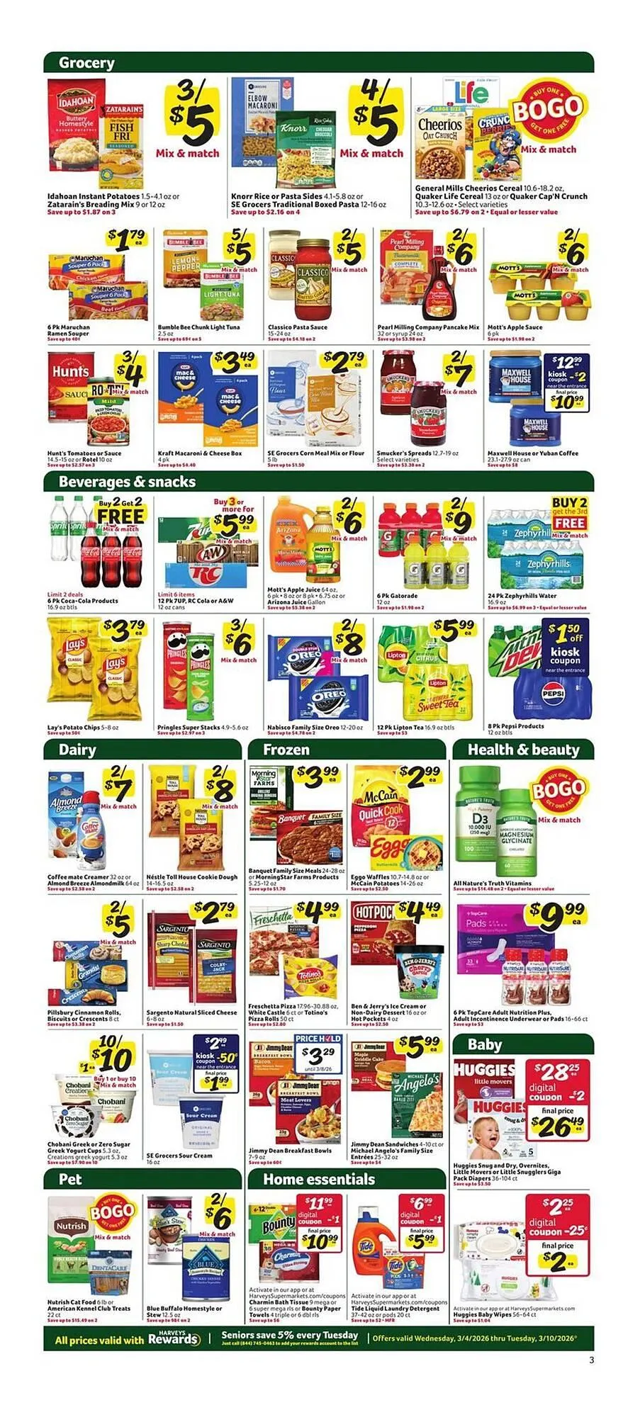 Weekly ad Harveys Supermarkets weekly ad from March 4 to March 10 2026 - Page 5
