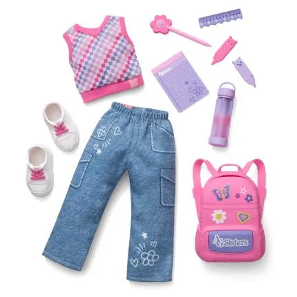 AG Sisters™ School Style Fashion Set