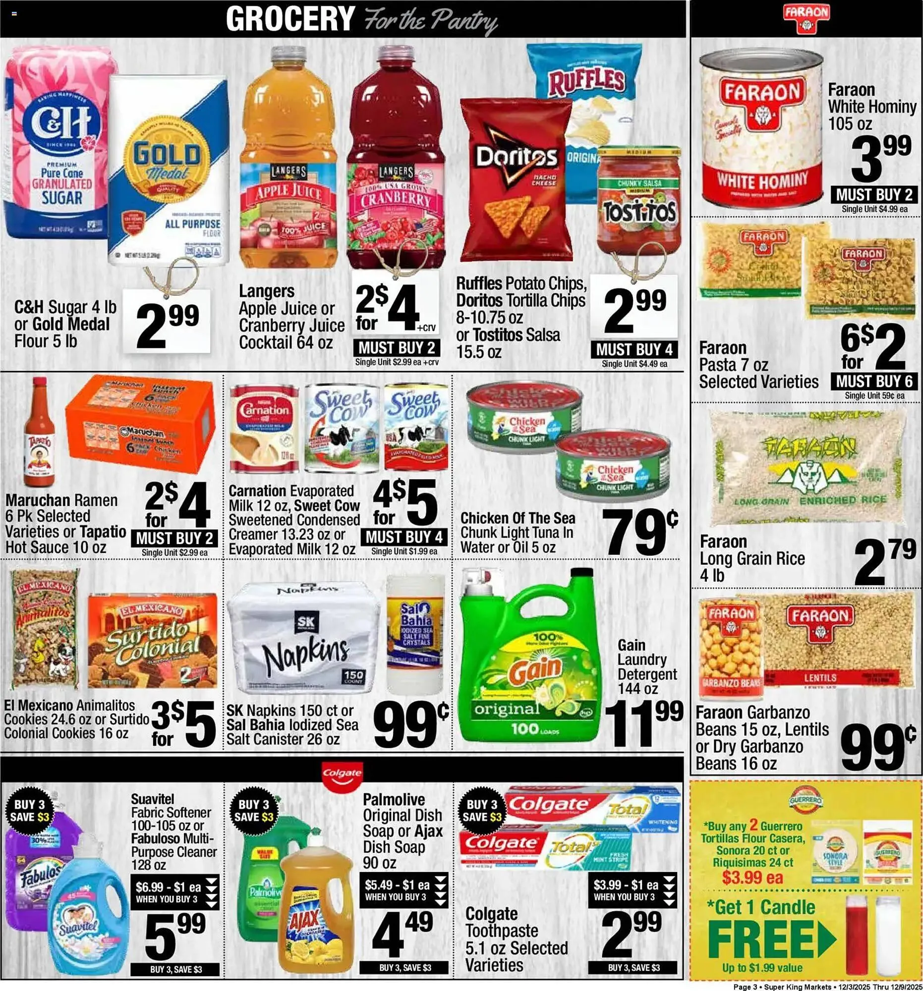 Weekly ad Super King Markets weekly ad from December 3 to December 9 2025 - Page 3