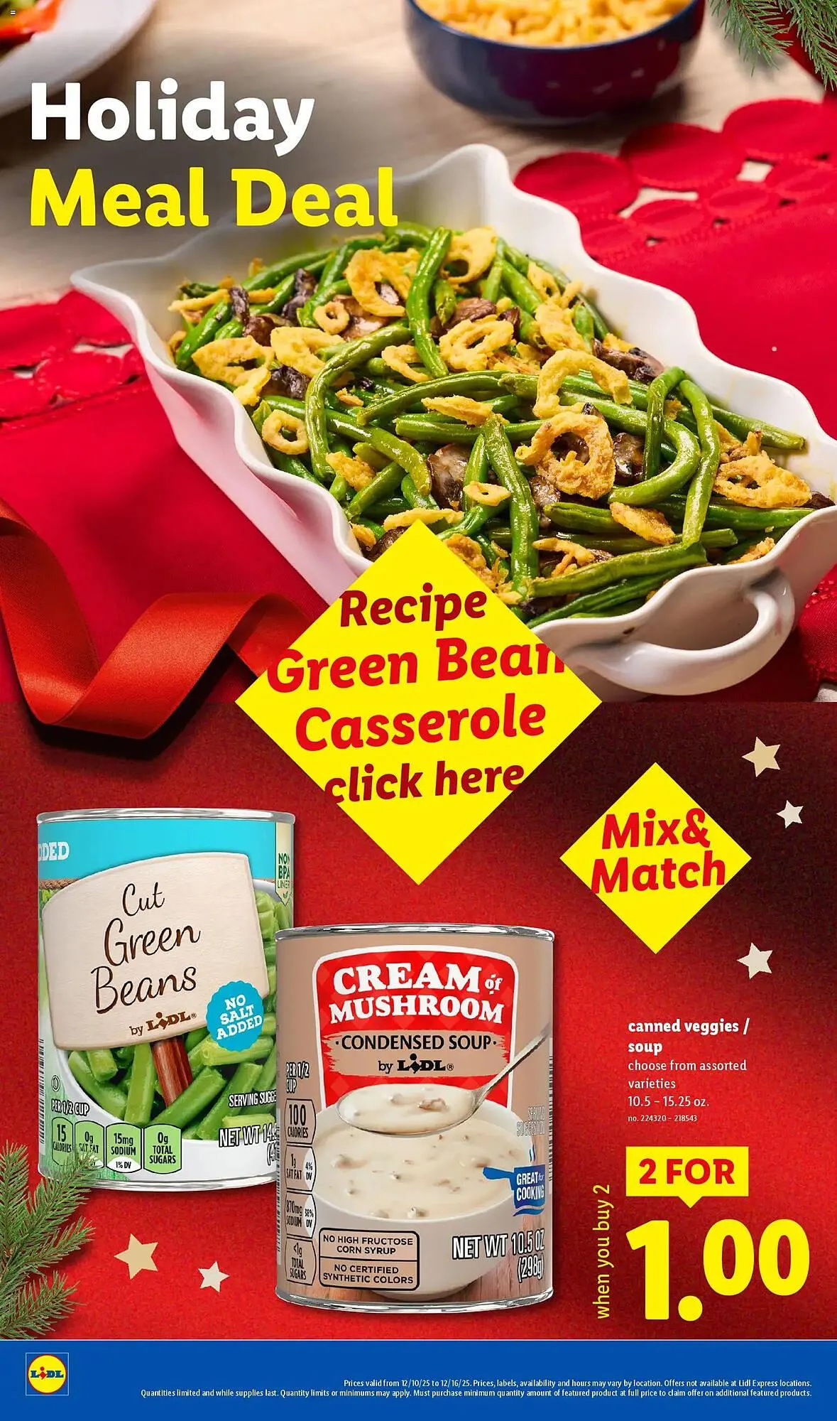 Weekly promotion Lidl weekly ad spanning from December 10 to December 16 2025 - Page 6 for Catalogue 365