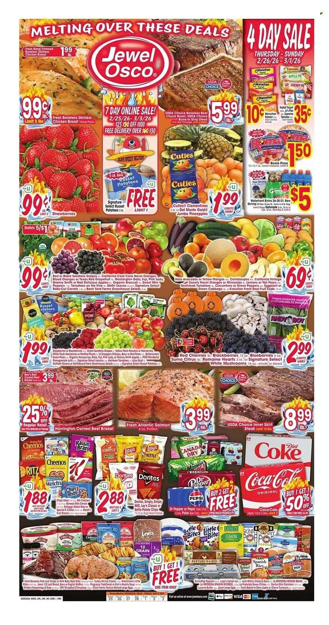 Weekly ad Jewel-Osco weekly ad from February 25 to March 3 2026 - Page 1