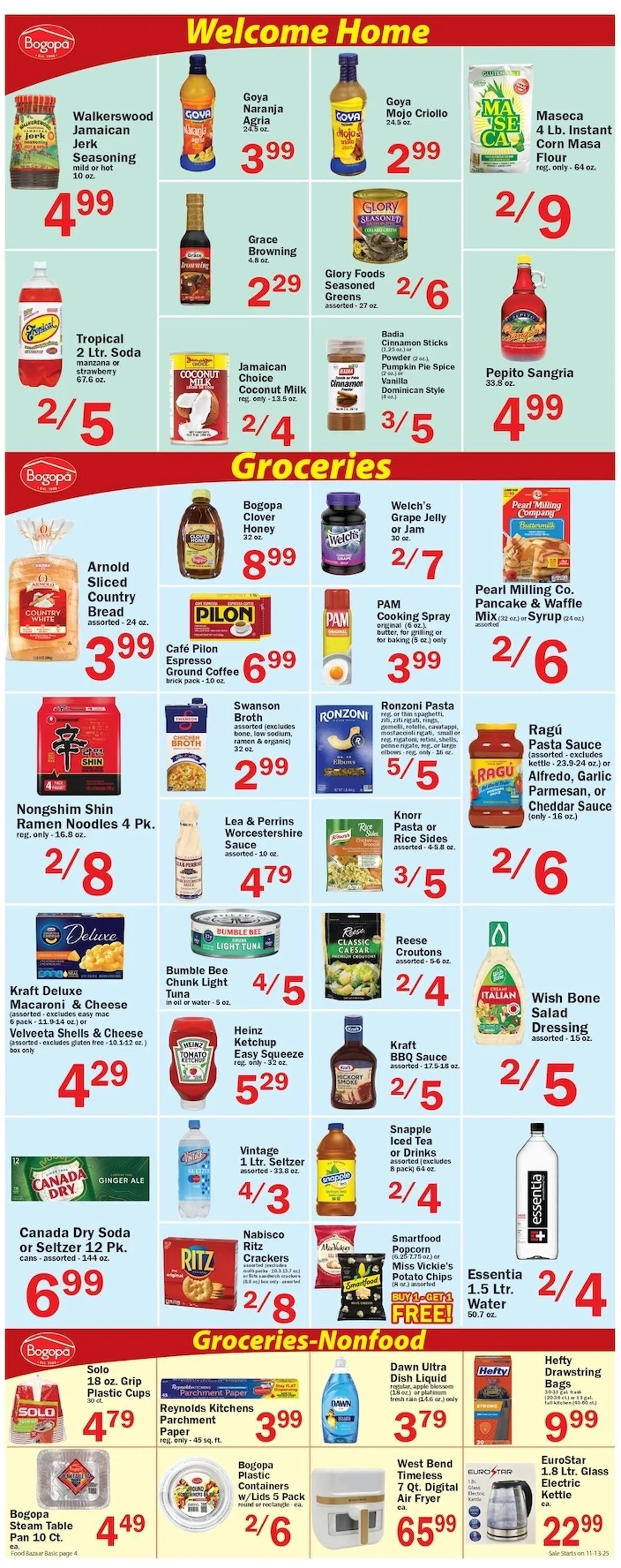 Catálogo de Food Bazaar Current weekly ad 13 de noviembre al 19 de noviembre 2025 - Página 4