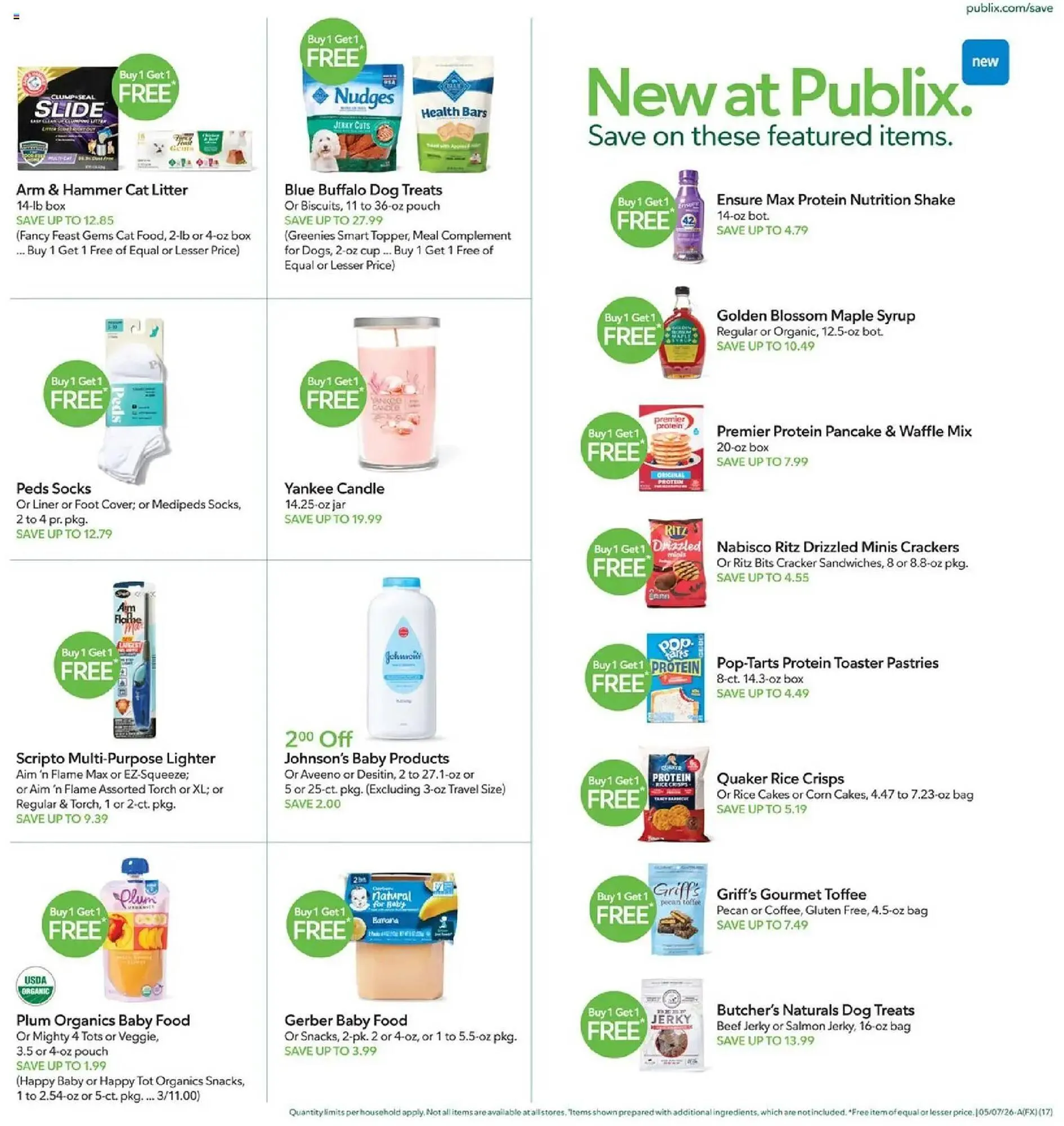 Weekly promotion Publix weekly ad spanning from May 6 to May 13 2026 - Page 17 for Catalogue 365