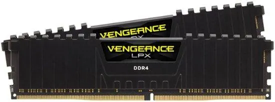 CORSAIR - VENGEANCE LPX 32GB (2x16GB) DDR4 3200MHz C16 UDIMM Desktop Memory - Black