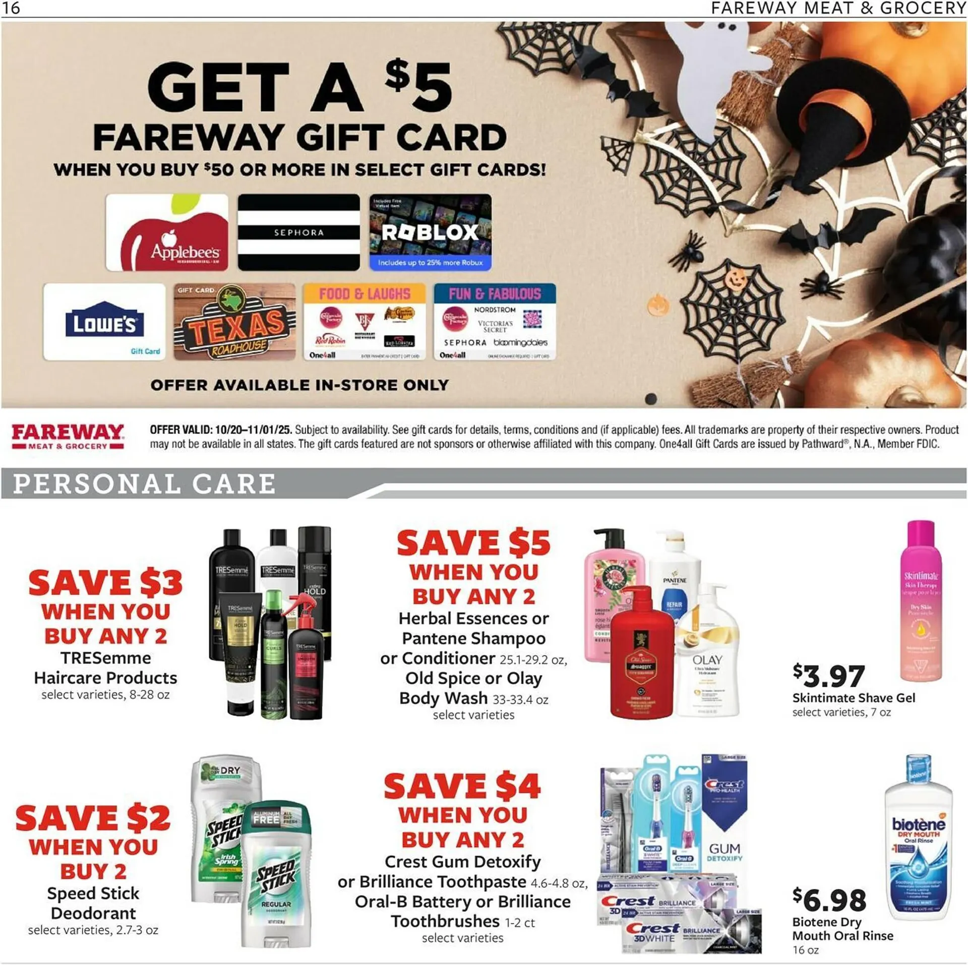 Weekly ad Fareway weekly ad from October 19 to October 25 2025 - Page 16